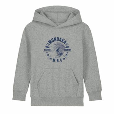 SUDADERA CAPUCHA NI&Ntilde;O TUBE MBC 24 HEATHER GREY