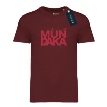 CAMISETA MUNDAKA 25 DARK CHERRY