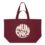 SHOPPING BAG W26 BURGUNDY
