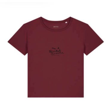 CAMISETA CUELLO REDONDO MBC26 BURGUNDY