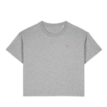 CAMISETA ALGODON MBC26 HEATHER GREY