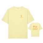 CAMISETA UNISEX RELAXED MBC26 CREAM