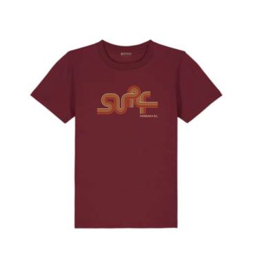 CAMISETA NI&Ntilde;O MBC26 BURGUNDY