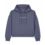 SUDADERA CON CAPUCHA MBC26 BLUE GREY