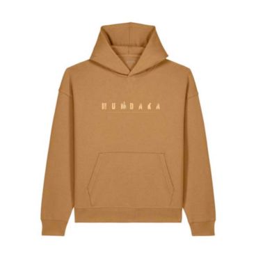SUDADERA CON CAPUCHA UNISEX MBC26 BEIGE