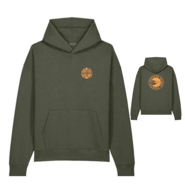 SUDADERA CON CAPUCHA UNISEX MBC26 KAKHI