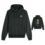 SUDADERA CON CAPUCHA UNISEX MBC26 BLACK ROCK