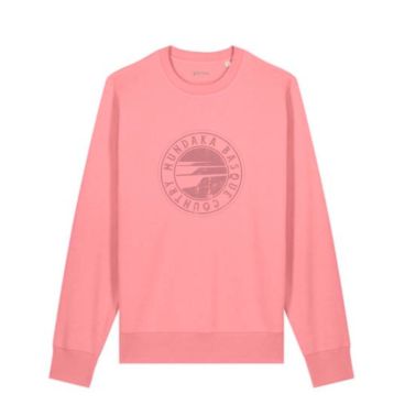 SUDADERA CUELLO REDONDO UNISEX MBC26 PINK JOY