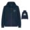 SUDADERA CREMALLERA CAPUCHA UNISEX MBC26 NAVY
