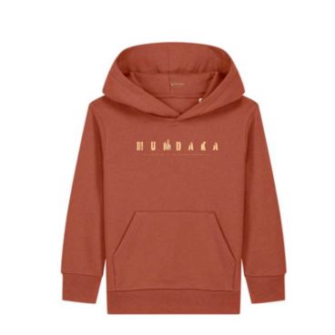 SUDADERA CAPUCHA NI&Ntilde;O MBC26 HERITAGE BROWN