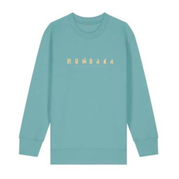 SUDADERA NI&Ntilde;O MBC26 TEAL MONSTERA