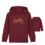 SUDADERA CAPUCHA NIÑO MBC26 BURGUNDY