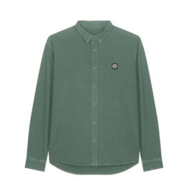 CAMISA UNISEX RELAXED DYED GREEN BAY