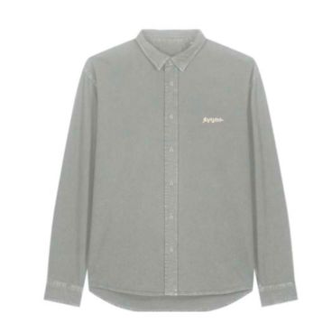 CAMISA UNISEX RELAXED DYED MISTY GREY