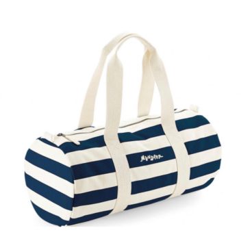 BOLSA BARRIL NAUTICAL NAVY MBC26