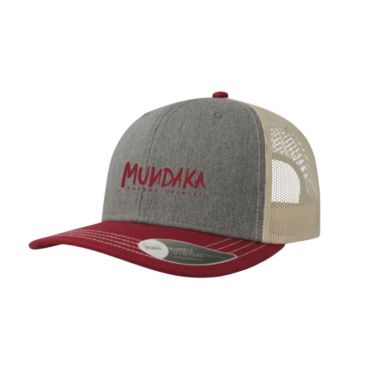 GORRA GREY/BURGUNDY/BEIGE MBC26